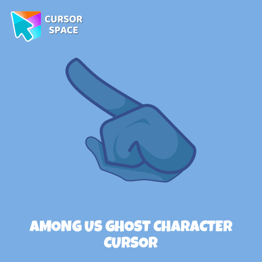 Among Us Ghost Character cursor arrow cursor